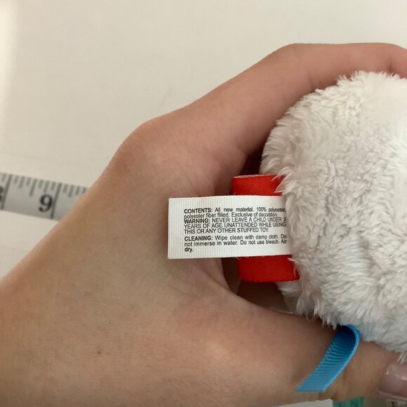 Nuby Cloud Chime Plush Toy Babies Silicone Teether Colorful Mirror Luv n' Care - Picture 6 of 7